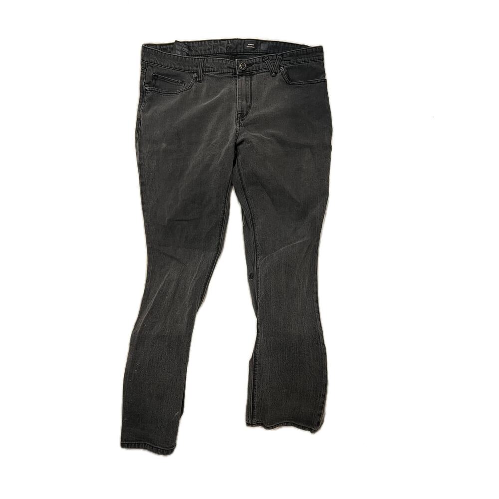 Vorta Slim Straight Black Jeans 36x30